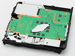 新型PS4「CUH-1200」分解レポート。軽量化と省電力化を実現した背景には,筐体と基板のシンプル化があった