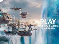 PlayStationの新CM「Play Has No Limits -遊びの限界を超える-」篇が公開