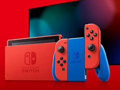 Switch新色「マリオレッド×ブルー セット」が2月12日に発売へ。本体カラーを変更した初のセットで,予約受付は1月25日より順次開始