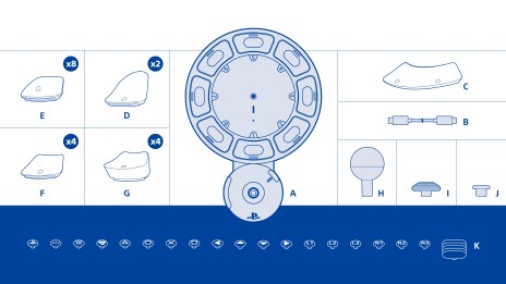 画像集 No.005のサムネイル画像 / PS5向け「Accessコントローラー」が12月6日に発売決定。アクセシビリティに配慮した据え置き型コントローラキット