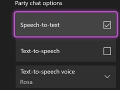 Xboxプラットフォームのパーティチャットに自動文字起こし機能&読み上げ機能が実装