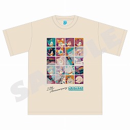 画像ギャラリー No.002のサムネイル画像 / 「ソニック」シリーズのキャラクターがずらり。「SONIC CHANNEL」20周年記念Tシャツ＆ステッカーセットの予約受付がスタート