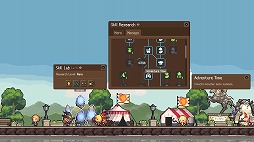 画像ギャラリー No.004のサムネイル画像 / デスクトップ放置型RPG「クルセイダークエスト：ヒーローズタウン」，Steamで配信開始。PC画面の片隅で街づくりと育成を楽しめる