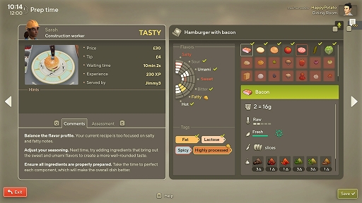 画像ギャラリー No.004のサムネイル画像 / 最大4人でレストラン経営＆料理研究。「Cooking Simulator 2: Better Together」，Steamで配信開始