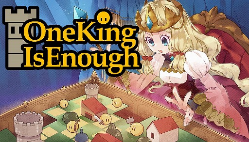 画像ギャラリー No.001のサムネイル画像 / 短時間で決着するデッキ構築型陣取りゲーム「One King is Enough」，4月21日にSteamで発売。アドベンチャーモードをプレイできる体験版を配信中