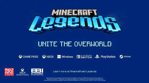画像集#002のサムネイル/「Minecraft Legends」を2023年に発売――マイクラ世界を題材にした新作アクションストラテジー