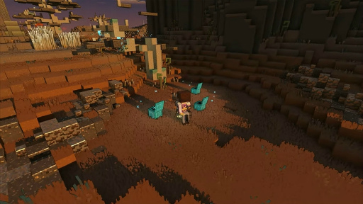 画像集#003のサムネイル/「Minecraft Legends」を2023年に発売――マイクラ世界を題材にした新作アクションストラテジー