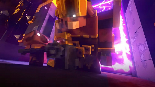 画像集#008のサムネイル/「Minecraft Legends」を2023年に発売――マイクラ世界を題材にした新作アクションストラテジー