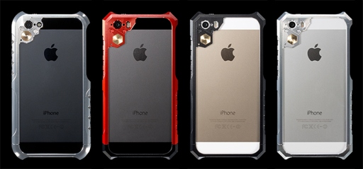 画像集#001のサムネイル/大河原邦男氏デザインのジュラルミン製iPhone 5s/5ケースが本日発売