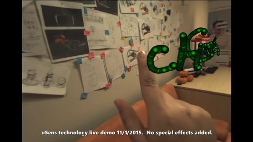 uSens' Live Demo as the Opening of TechCrunch Beijing