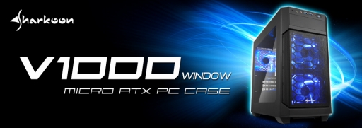 画像集 No.001のサムネイル画像 / SHARKOONのゲーマー向けミニタワーPCケースが発売。microATX対応ながらチャンバー構造採用タイプ