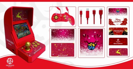 画像集 No.004のサムネイル画像 / NEOGEO miniのクリスマス限定版「NEOGEO mini Christmas Limited Edition」が発売決定。国内,北米,欧州での予約受付を近日開始