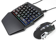 PCやPS4,Switchで使える片手用キーパッド&マウス「ツナイデントCombo」がゲームテックから発売に