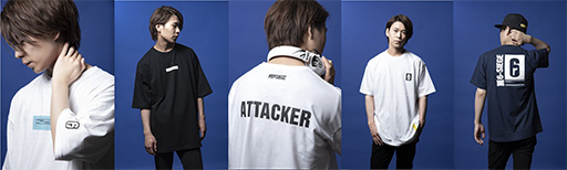 画像集#013のサムネイル/「ストリートファイター」コラボのキャップと「R6S」コラボのTシャツがGRAPHT GAMING LIFEから発売