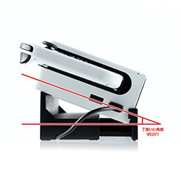 画像集 No.010のサムネイル画像 / Switch有機EL版のドックを横向きにおけるUSBハブ付きスタンドがアンサーから発売に