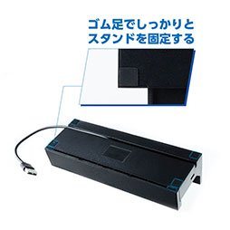 画像集 No.011のサムネイル画像 / Switch有機EL版のドックを横向きにおけるUSBハブ付きスタンドがアンサーから発売に