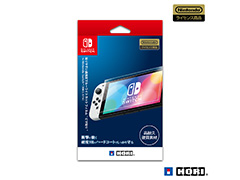 耐久性が高い有機EL版Switch用ブルーライトカットフィルムやスリム収納ポーチのカラバリがHORIから発売に