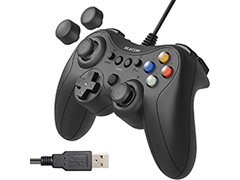 スティックやボタンのレイアウトが選べるワイヤードゲームパッドがエレコムから登場