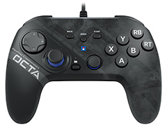 天面6ボタンタイプの格闘ゲーム向けPC用ゲームパッド「ファイティングコマンダー OCTA」が4月発売