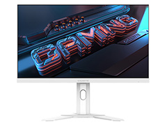 27型1440pで180Hz表示対応の白色ディスプレイがGIGABYTEから登場