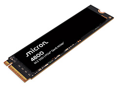 生成AI搭載ゲームにも向く? Micronが新型のPCIe 5.0対応M.2 SSD「4600 SSD」を発表。最大容量は4TB