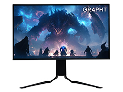 240Hz表示対応で解像度2560×1440ドットの27型有機ELディスプレイがMSYから登場