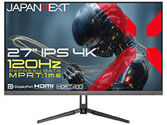 JAPANNEXT��4K/120Hz�б���27����������ߥ󥰥�˥���3��ǥ�����ȯ�䡣3��4980�ߤ���