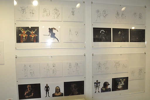 画像集 No.002のサムネイル画像 / コアなファンを多く持つ傑作アドベンチャー「クーロンズ・ゲート」の設定資料集発売を記念した原画展が，本日からスタート