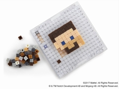 水でくっつくブロックで「マイクラ」のキャラやアイテムを作れる「マインクラフト クラフトキューブ デザインキット Aアソート」が6月上旬に発売