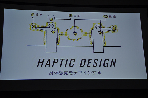 画像集 No.015のサムネイル画像 / ゲームの未来が触覚技術の視点で語られたTGSフォーラムのレポート。身体感覚のデザインで，VRの没入感はさらにアップする