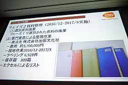 画像集 No.014のサムネイル画像 / ［CEDEC 2018］貴重な資料を廃棄の危機から救う。「ビデオゲーム黎明期の開発資料を紐解く ナムコ開発資料のアーカイブ化とその活用」レポート