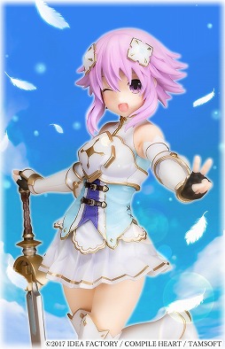 画像集 No.001のサムネイル画像 / 「四女神オンライン」より「聖騎士ネプテューヌ」のフィギュアが予約受付を開始
