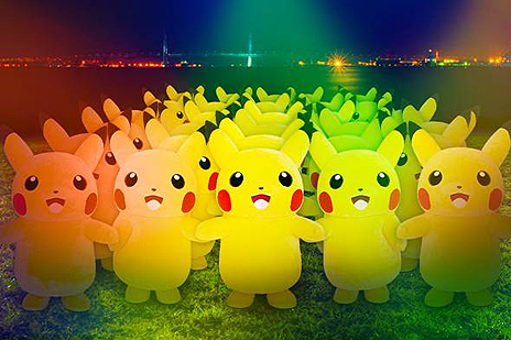 画像集 No.007のサムネイル画像 / 「ピカチュウ大量発生チュウ!2019」は横浜みなとみらい地区で8月6日から12日まで開催へ。主要なパフォーマンスは“夜”に実施