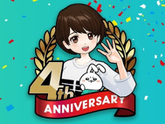 ゲーム実況用アプリ「Mirrativ」がサービス4周年。賞金総額1000万円を配信者で山分けするキャンペーンも9月1日に開始予定