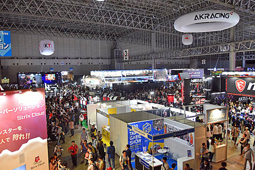 画像集 No.002のサムネイル画像 / ［TGS 2019］総入場者数は26万2076人。TGS 2020は9月24日から27日まで幕張メッセで開催