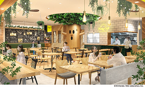 画像集 No.004のサムネイル画像 / 「KIRBY CAFÉ」の常設店舗「カービィカフェ TOKYO」が,東京ソラマチの4階で12月12日にオープンへ