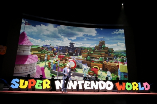 画像集#009のサムネイル/スーパーマリオの世界にシームレスに飛び込める。USJ内「SUPER NINTENDO WORLD」の世界展開や最新技術が紹介されたプレゼンをレポート