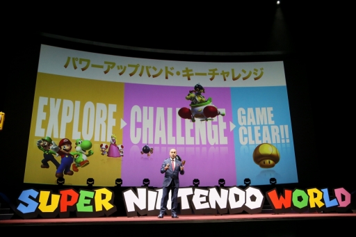 画像集#016のサムネイル/スーパーマリオの世界にシームレスに飛び込める。USJ内「SUPER NINTENDO WORLD」の世界展開や最新技術が紹介されたプレゼンをレポート