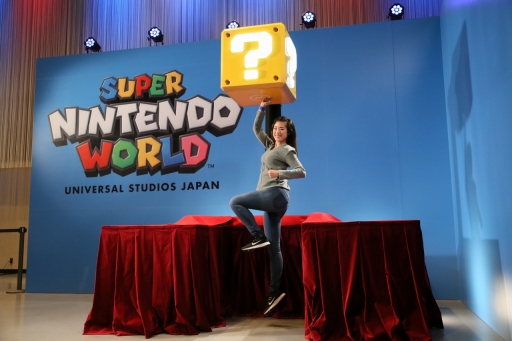 画像集#017のサムネイル/スーパーマリオの世界にシームレスに飛び込める。USJ内「SUPER NINTENDO WORLD」の世界展開や最新技術が紹介されたプレゼンをレポート