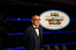 画像集#025のサムネイル/スーパーマリオの世界にシームレスに飛び込める。USJ内「SUPER NINTENDO WORLD」の世界展開や最新技術が紹介されたプレゼンをレポート