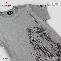 画像集#003のサムネイル/「SEKIRO」×TORCH TORCHコラボTシャツ第2弾の予約受付が本日スタート。鉛筆画の「破戒僧」や8bit調「ピクセル弦一郎」など5種