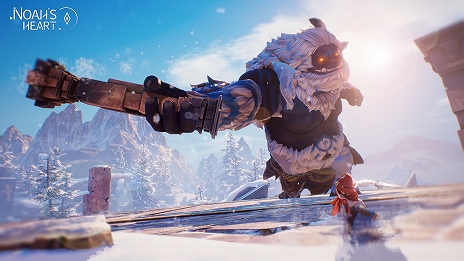 画像集#013のサムネイル/Tencent GamesがMMORPG「&#35834;&#20122;&#20043;&#24515;（Noah's Heart）」を発表。球形をした6400万平方メートルの広さを持つ星を舞台としたオープンワールド