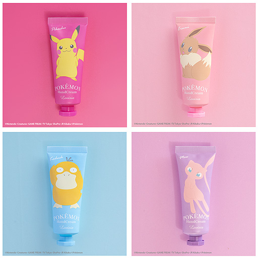 画像集#004のサムネイル/「Lovisia ポケモンギフトコスメシリーズ」のリップクリームとハンドクリーム各4種の販売が9月12日より順次開始へ