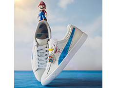 PUMA×「スーパーマリオ」のコラボスニーカーが海外で発表。“マリオサンシャイン”“マリオ64”などをモチーフにした5モデル展開