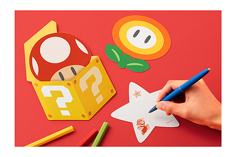 画像集#027のサムネイル/「スーパーマリオ ホーム&パーティグッズ」,マリオ柄のチョコが作れるトレーなど,“バレンタインデーにおすすめ”な新商品が本日発売