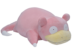 「ぬいぐるみ 等身大ヤドン」の受注がポケモンセンターオンラインで本日スタート。鼻先から尻尾のカーブ(頂点)まで1.5m