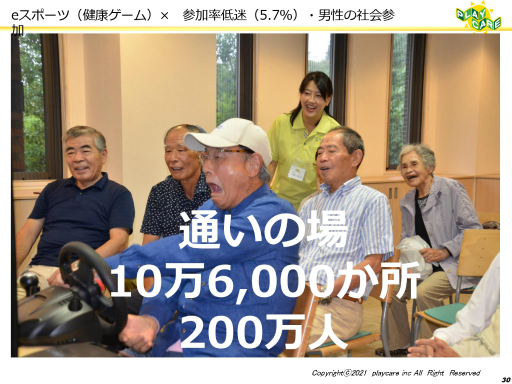 画像集#025のサムネイル/ゲームなどのデジタルコンテンツを活用して高齢者の健康を維持する事例を紹介。「ゲーミファイ・ネットワーク 第15回勉強会」聴講レポート