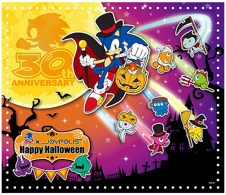 画像集#007のサムネイル/東京ジョイポリスでコラボイベント「ソニック30周年×HAPPY HALLOWEEN JOYPOLIS」が9月18日から10月31日まで開催へ