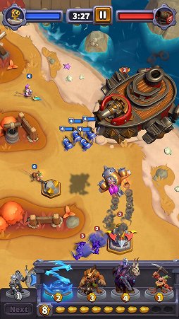 画像集#008のサムネイル/「Warcraft Arclight Rumble」は，“タワーオフェンス”でWarcraftのキャラクターたちが戦うモバイルゲーム。プレス向け発表会をレポート