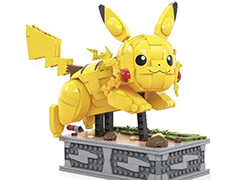 「メガ ポケモン ピカチュウが走る!ムービング ピカチュウ」8月27日より順次発売。ハンドルを回すとピカチュウがしっぽを振りながら走る